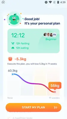 GoFasting android App screenshot 3